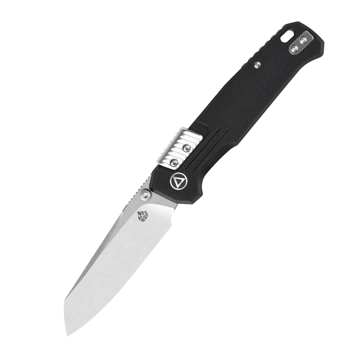 QSP Badger Rack Lock Pocket Knife Nitro V blade G10 handle