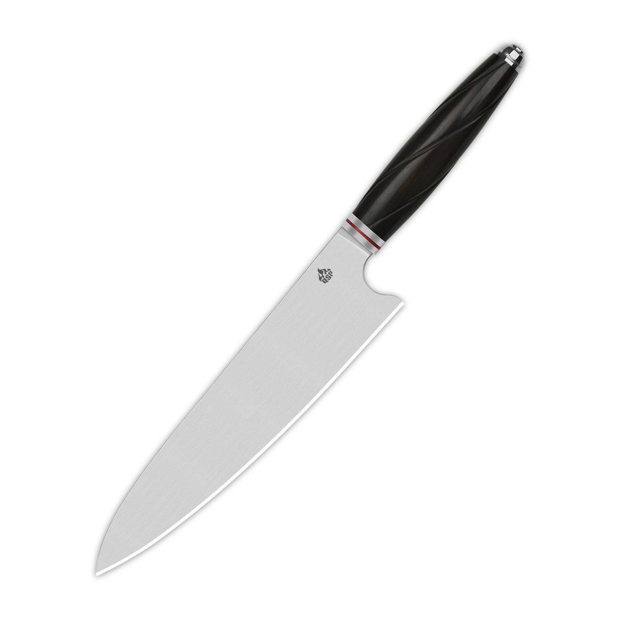 QSP Mulan Series kitchen knife with 14C28N blade and ebony wood handle