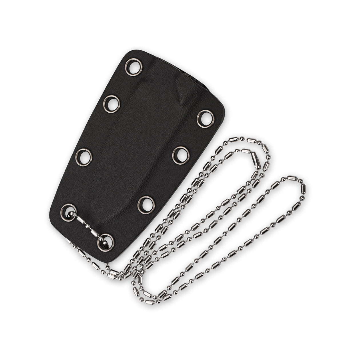 Kydex sheath for QSP Neckmuk knife with chain attachment