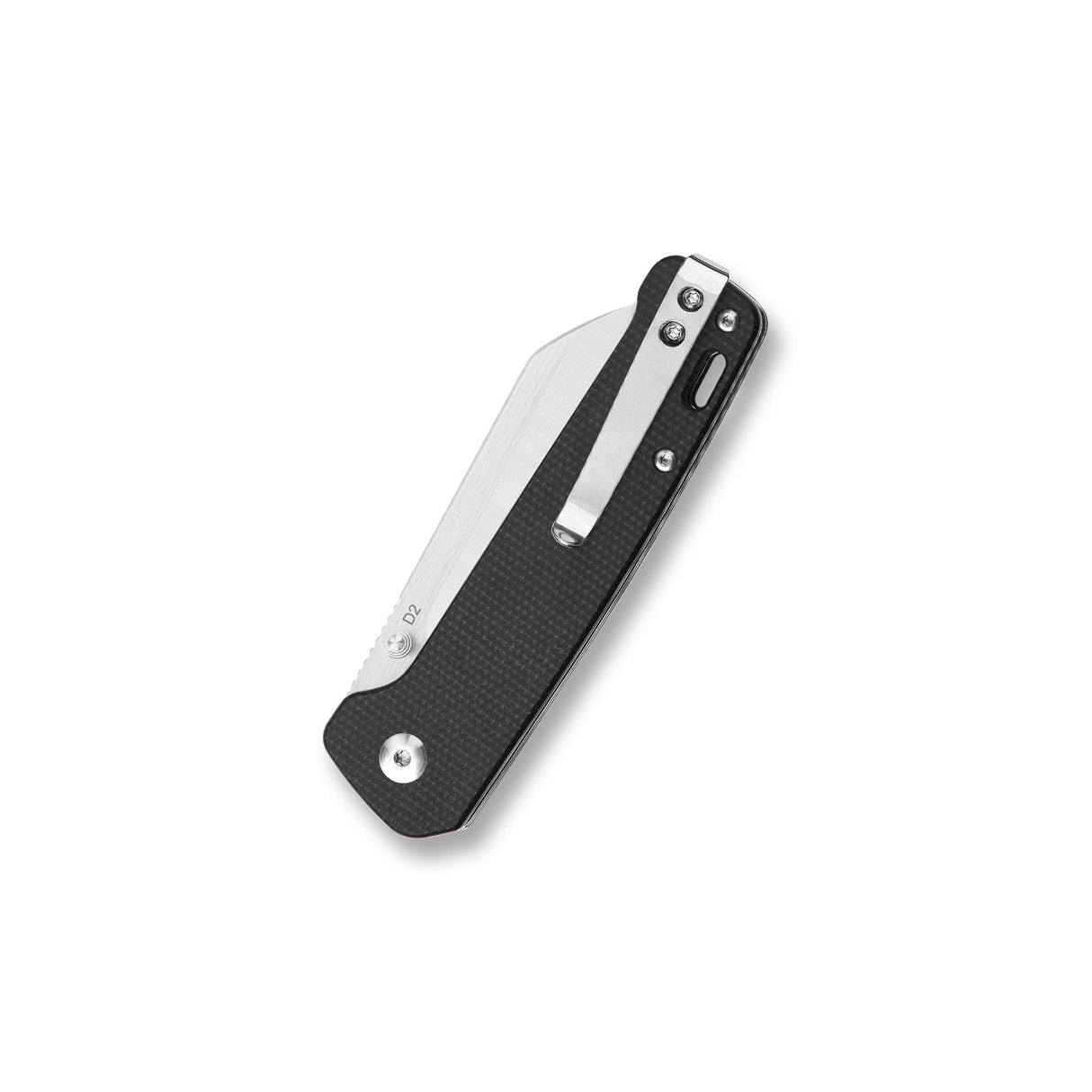 QSP Penguin Liner Lock Pocket Knife D2 blade Micarta handle