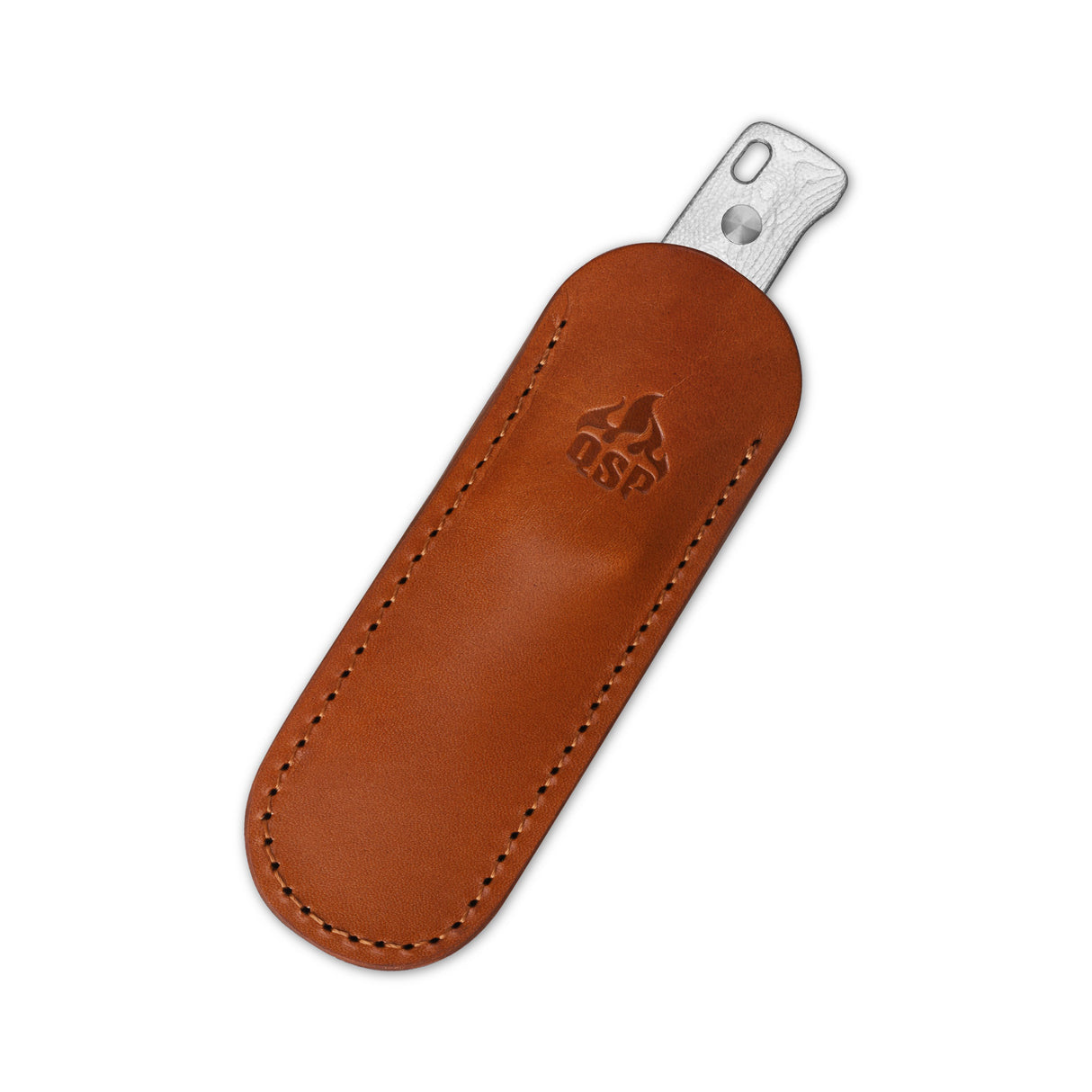 QSP Baby Penguin 14C28N blade G10 with aluminum foil handle with Clip Slip sheath