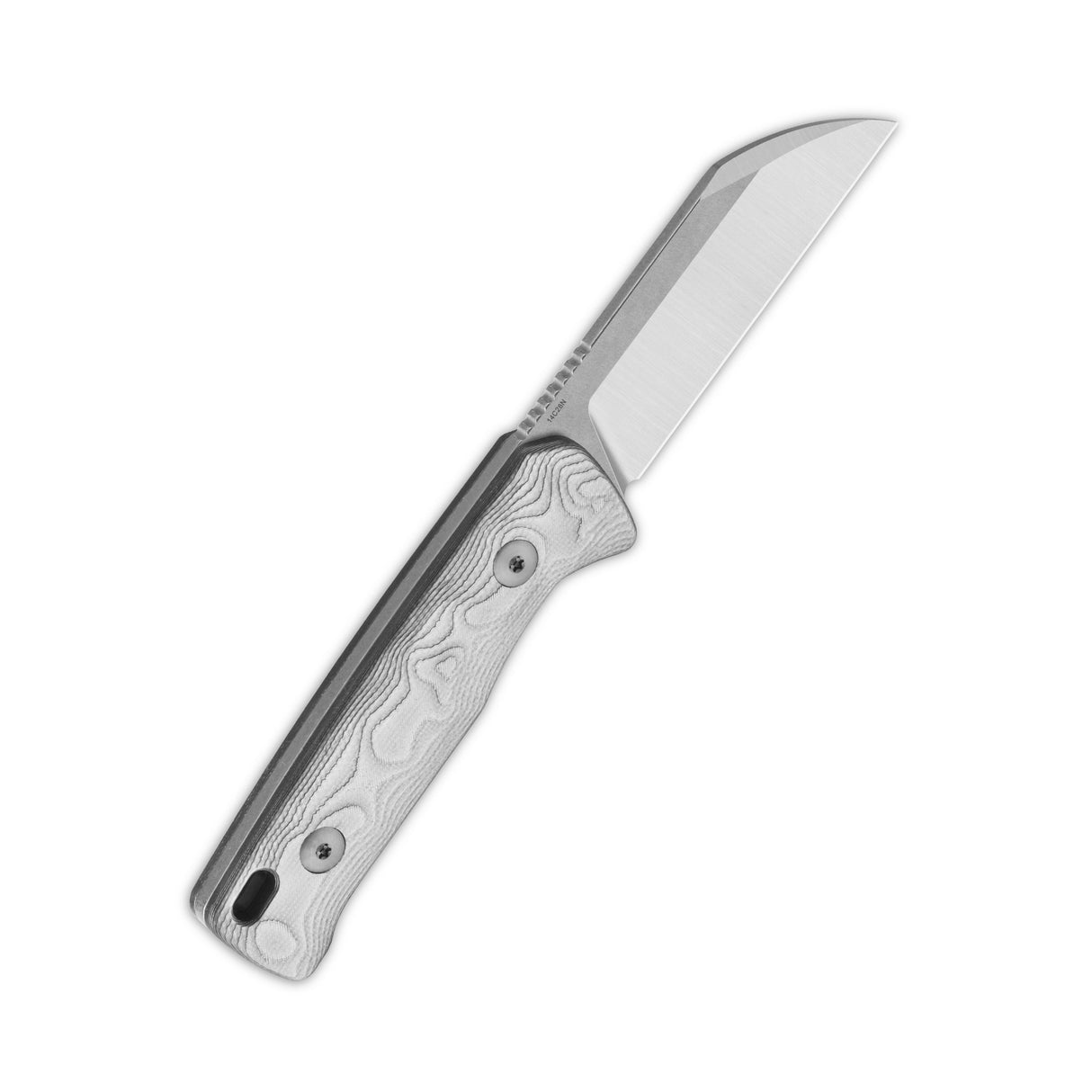 QSP Baby Penguin 14C28N blade G10 with aluminum foil handle with Clip Slip sheath