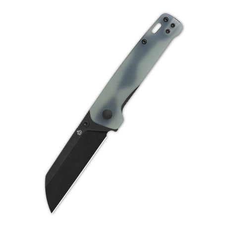 QSP Penguin V2 Liner Lock Pocket Knife D2 blade Jade G10 handle
