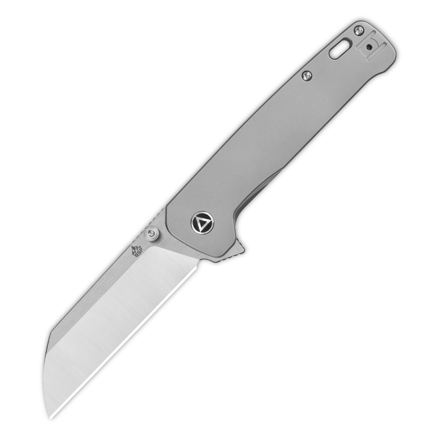 QSP Penguin Plus pocket knife with titanium handle and 20CV blade