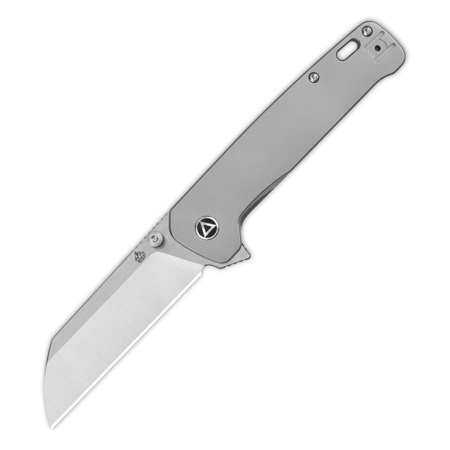 QSP Penguin Plus pocket knife with titanium handle and 20CV blade