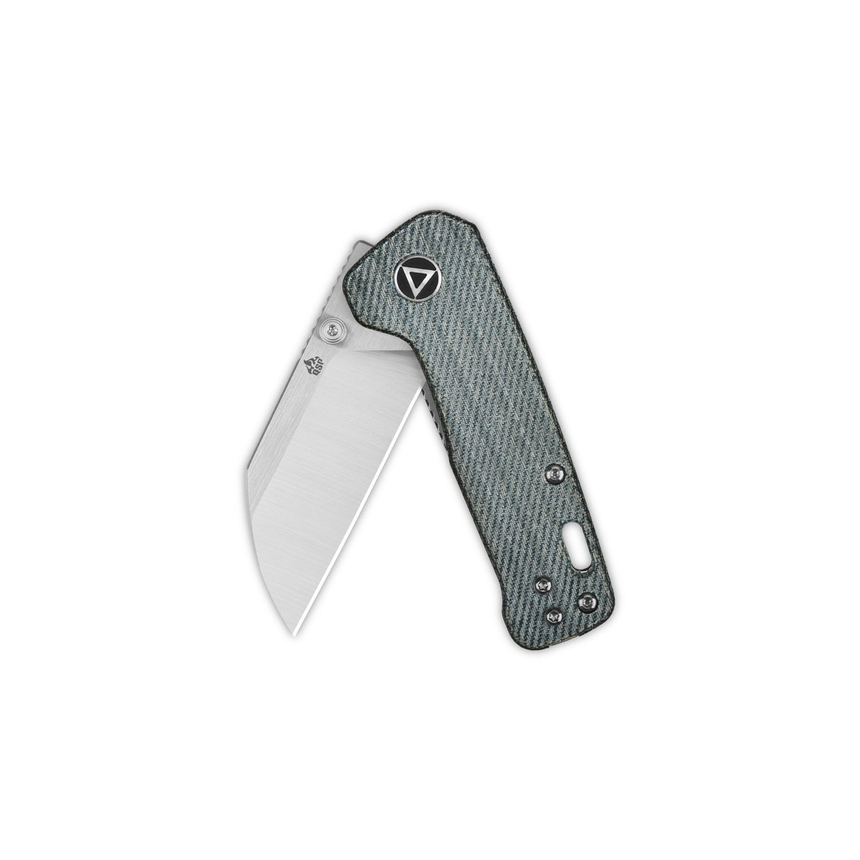 QSP Penguin Mini Liner Lock Pocket Knife 14C28N Blade Micarta Handle