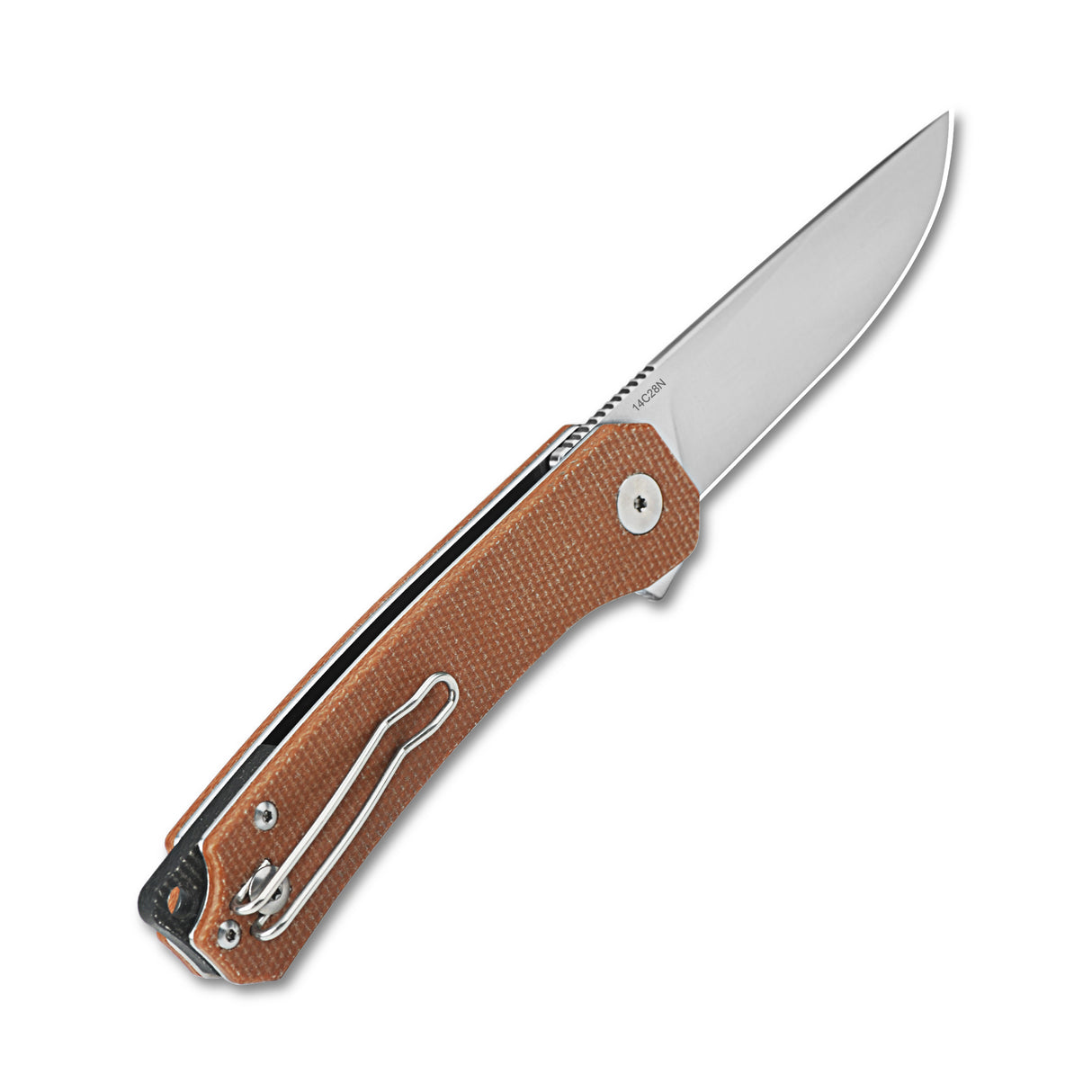 QSP Osprey pocket knife with drop point blade and G10 handle