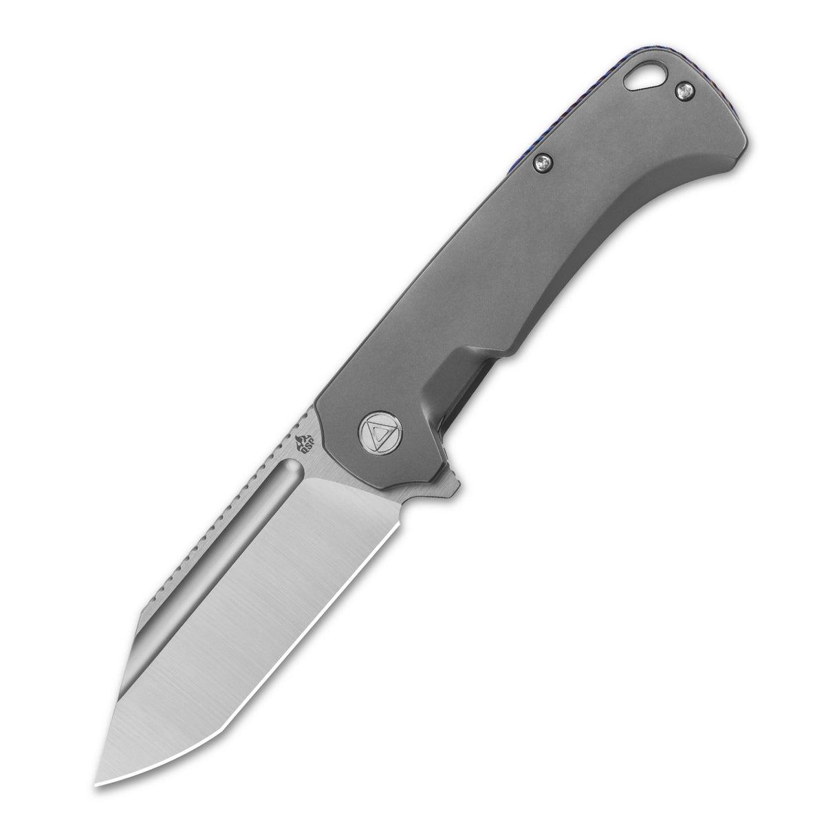 QSP Rhino Pocket Knife with titanium handle and Böhler M390 blade