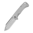 QSP Rhino pocket knife with tanto blade and textured titanium handle