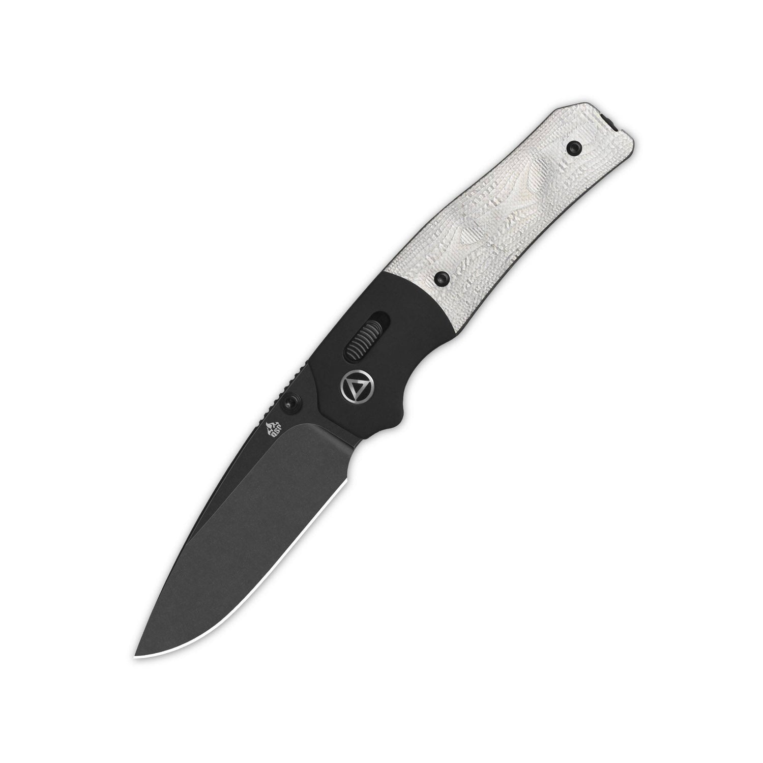 QSP Vault Glyde Lock Pocket Knife 14C28N Blade G10 with Aluminum Foil Handle