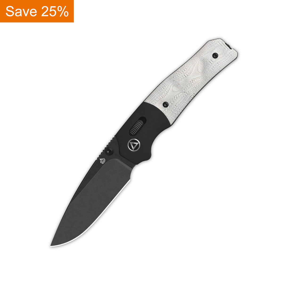 QSP Vault Glyde Lock Pocket Knife 14C28N Blade G10 with Aluminum Foil Handle
