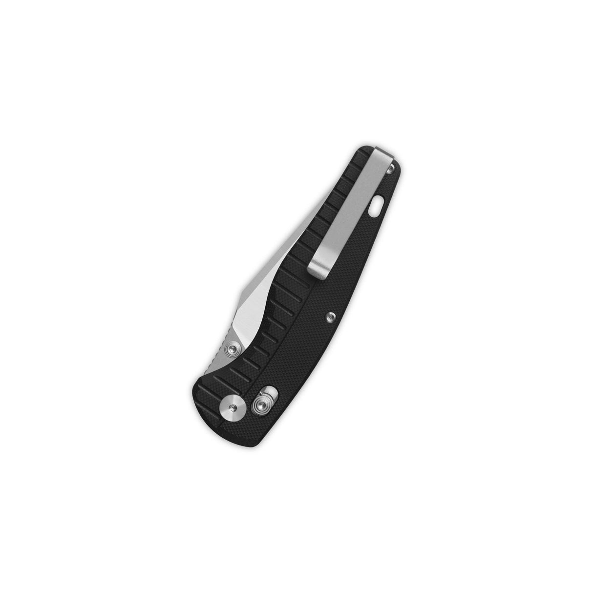 QSP Reptile Glyde Lock Pocket Knife 14C28N Blade Black G10 Handle