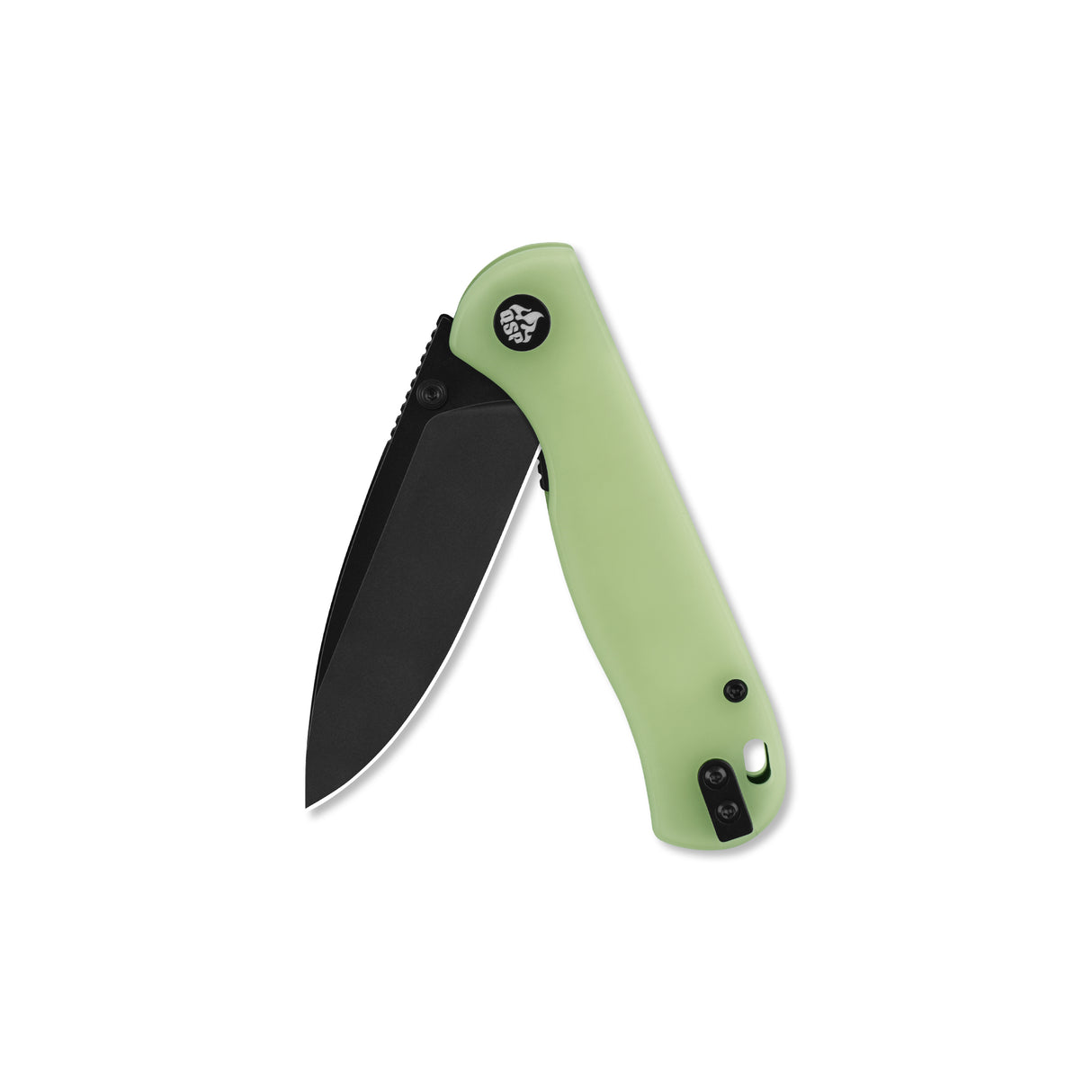 QSP Ferret Liner Lock Pocket Knife Notro V blade Glow-in-the-Dark Resin handle