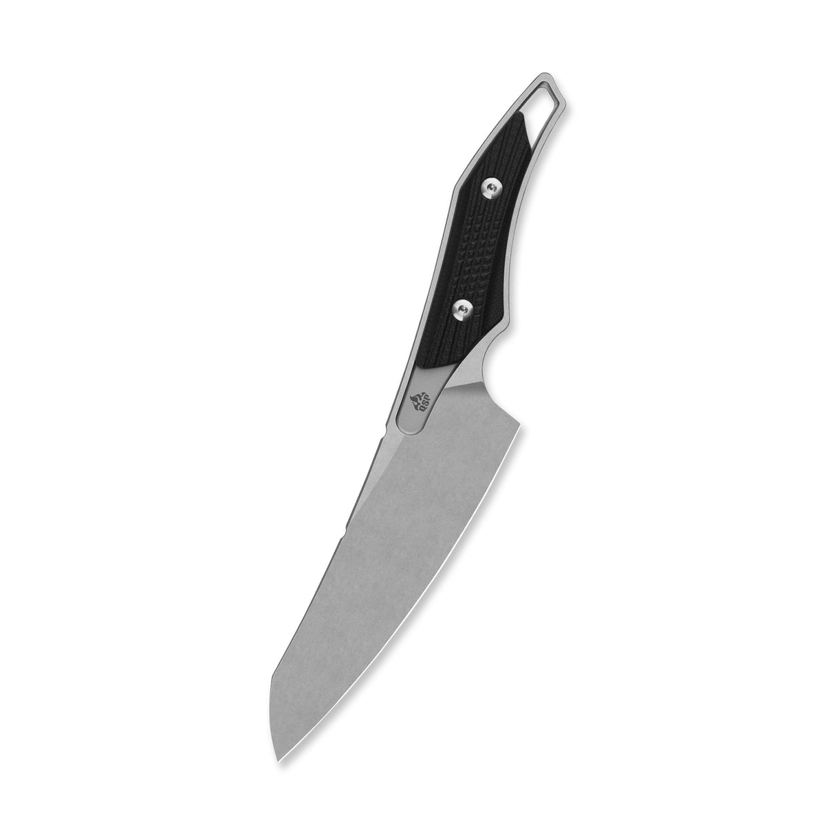 QSP T-Cook Fixed Blade Knife Nitro V Blade Black G10 Handle