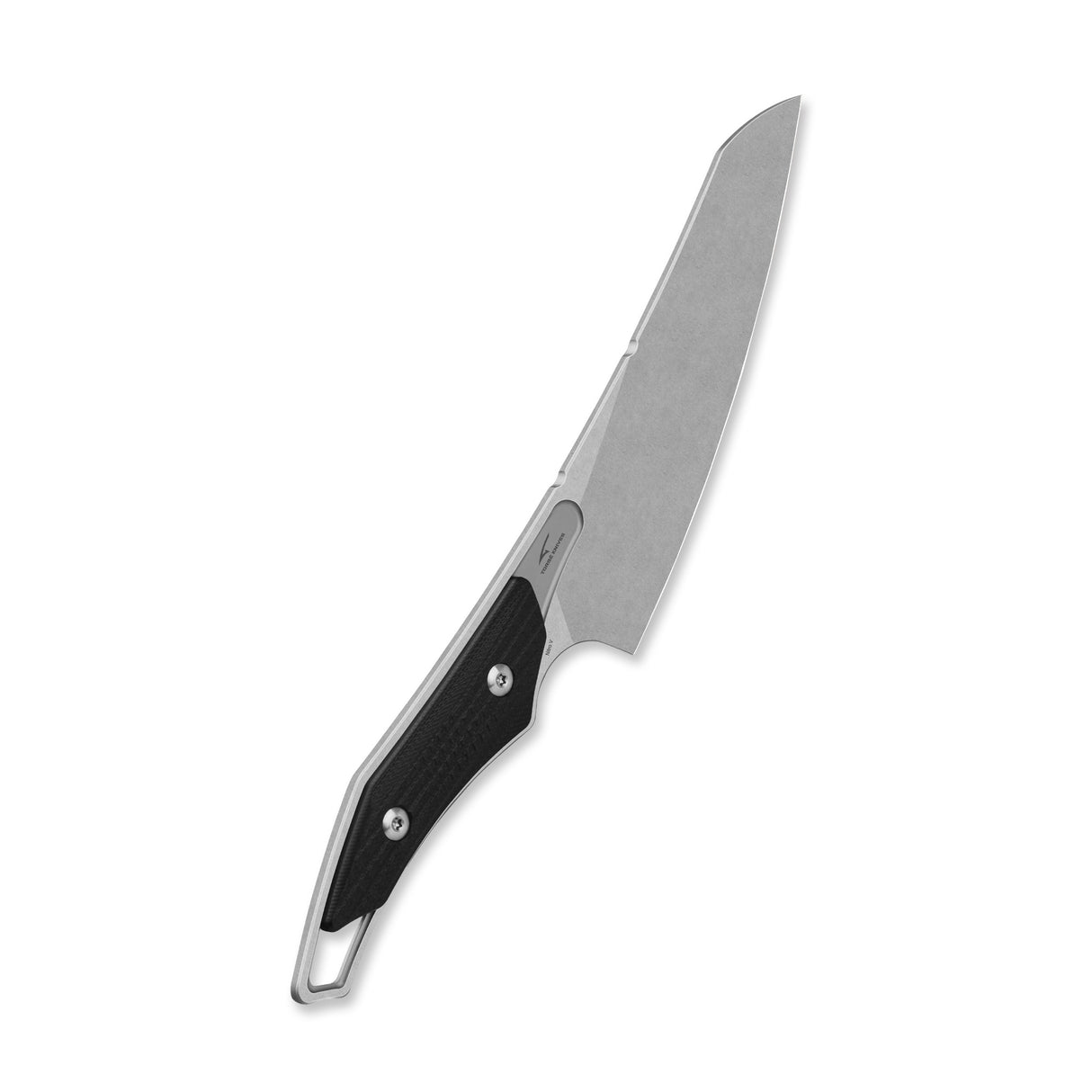 QSP T-Cook Fixed Blade Knife Nitro V Blade Black G10 Handle