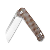 QSP Penguin Liner Lock Pocket Knife D2 blade Micarta handle