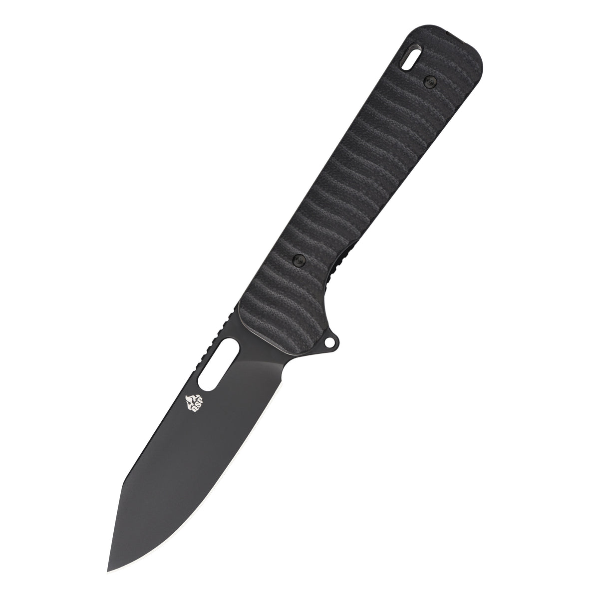 QSP Chameleon Liner Lock Pocket Knife 14C28N blade Black G10 handle