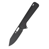 QSP Chameleon Liner Lock Pocket Knife 14C28N blade Black G10 handle