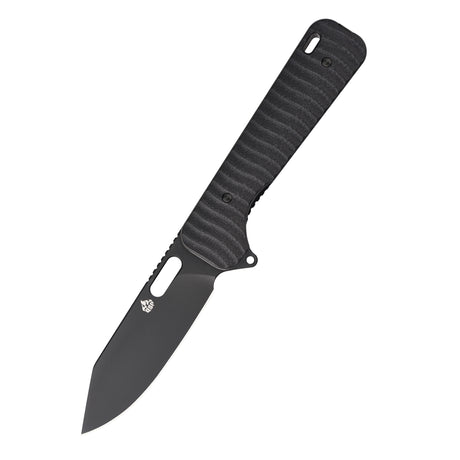 QSP Chameleon Liner Lock Pocket Knife 14C28N blade Black G10 handle
