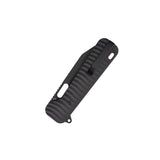 QSP Chameleon Liner Lock Pocket Knife 14C28N blade Black G10 handle