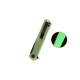 QSP Mantis Liner Lock Pocket Knife Nitro V blade Glow-in-the-Dark G10 handle