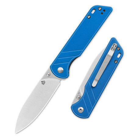 QSP Parrot V2 Liner Lock Pocket knife D2 Blade G10 Handle Ball Bearings