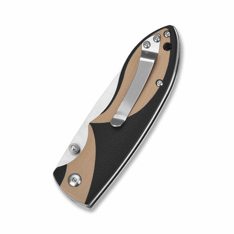 QSP Piglet Liner Lock Pocket Knife Sandvik 14C28N Blade G10 Handle