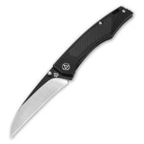 QSP Songbird Pocket Knife CPM S35VN blade Titanium Handle with Carbon Fiber Inlay