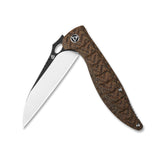 QSP Locust Liner Lock Pocket Knife 154CM Blade Micarta Handle