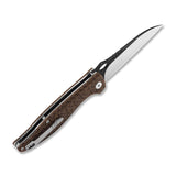 QSP Locust Liner Lock Pocket Knife 154CM Blade Micarta Handle