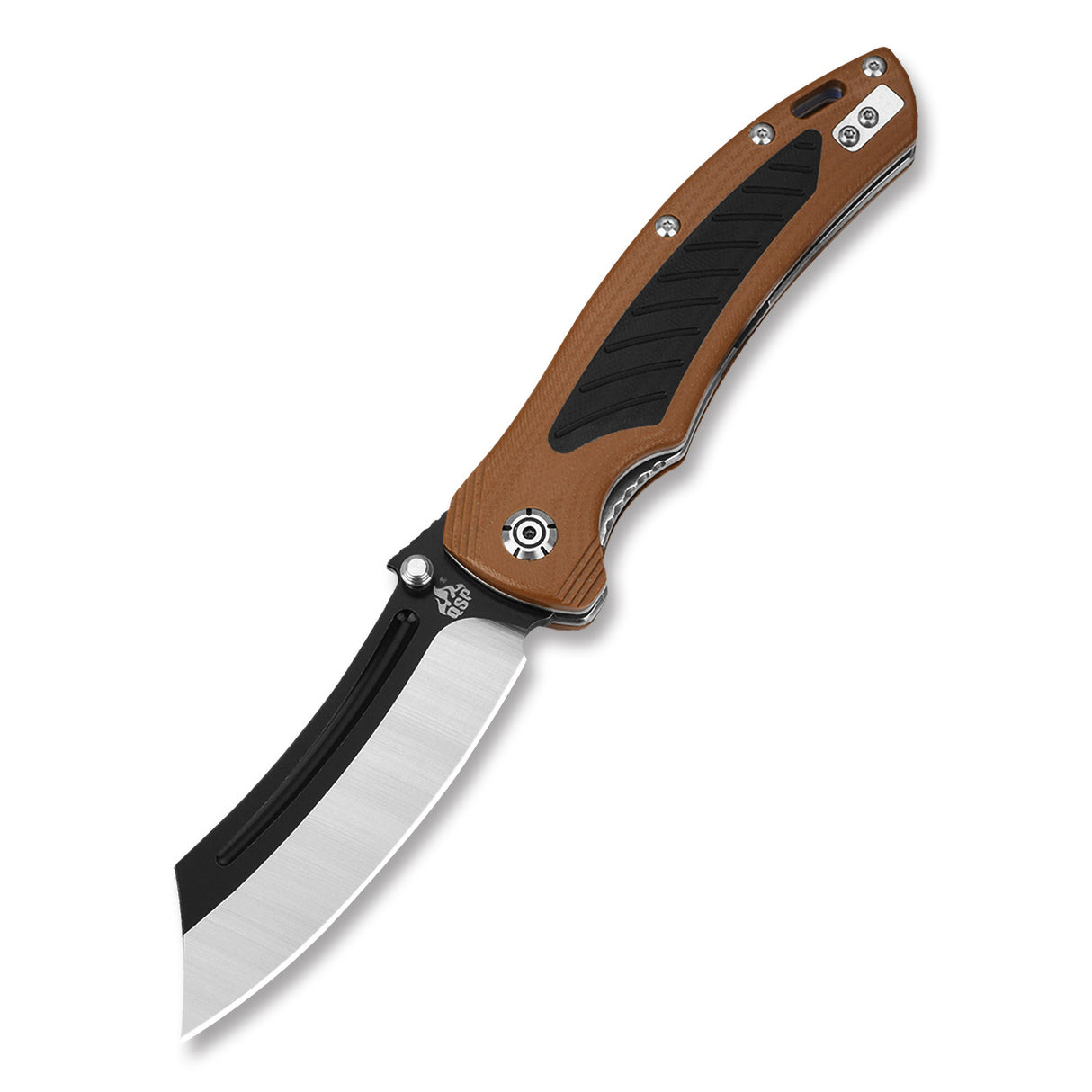 QSP Platypus Liner Lock Pocket Knife 14C28N Blade G10 Handle with Ti Backspacer