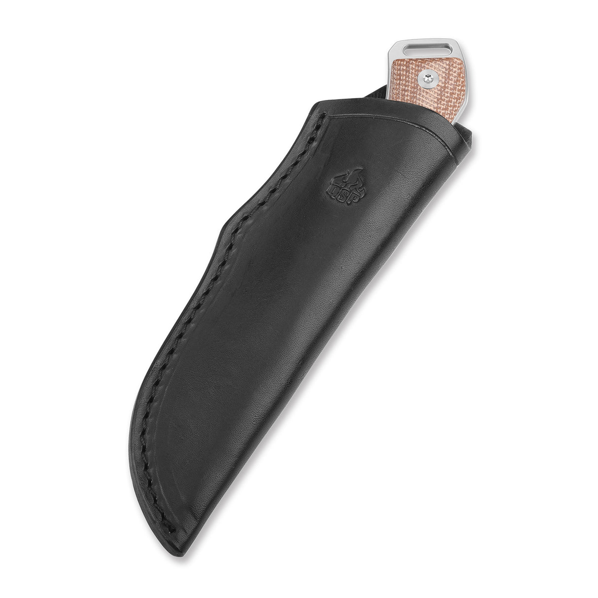 QSP Workaholic Fixed blade knife N690 blade Micarta handle