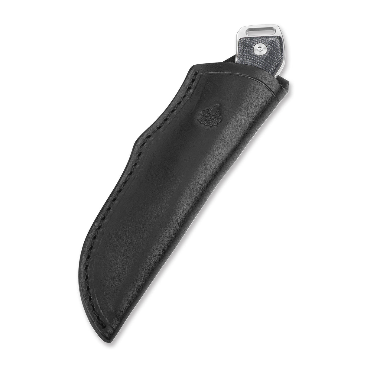 QSP Workaholic Fixed blade knife N690 blade Micarta handle