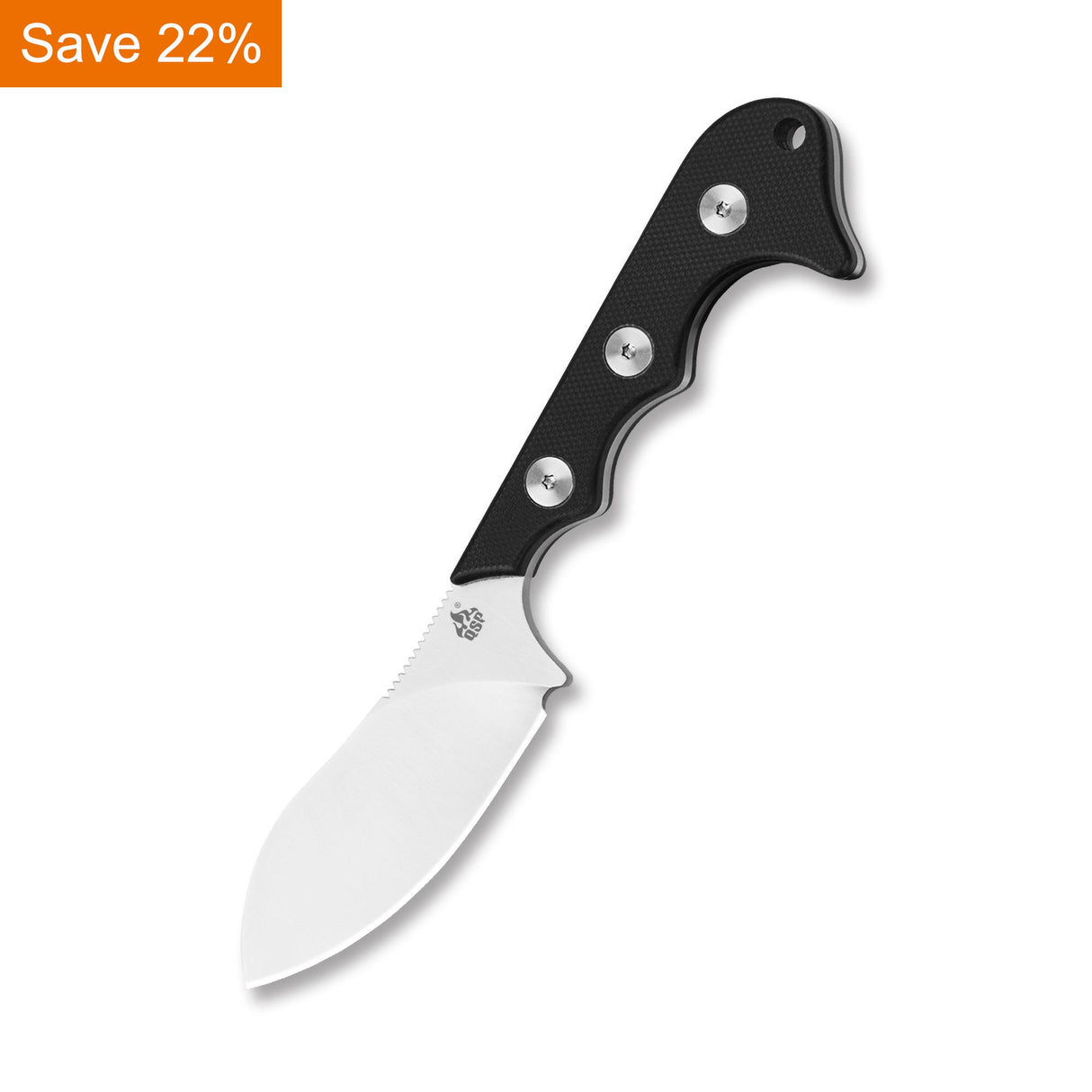 QSP Neckmuk Neck Knfie D2 blade G10 handle with Kydex sheath