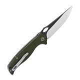 QSP Gavial Liner Lock Pocket Knife D2 Blade G10 Handle