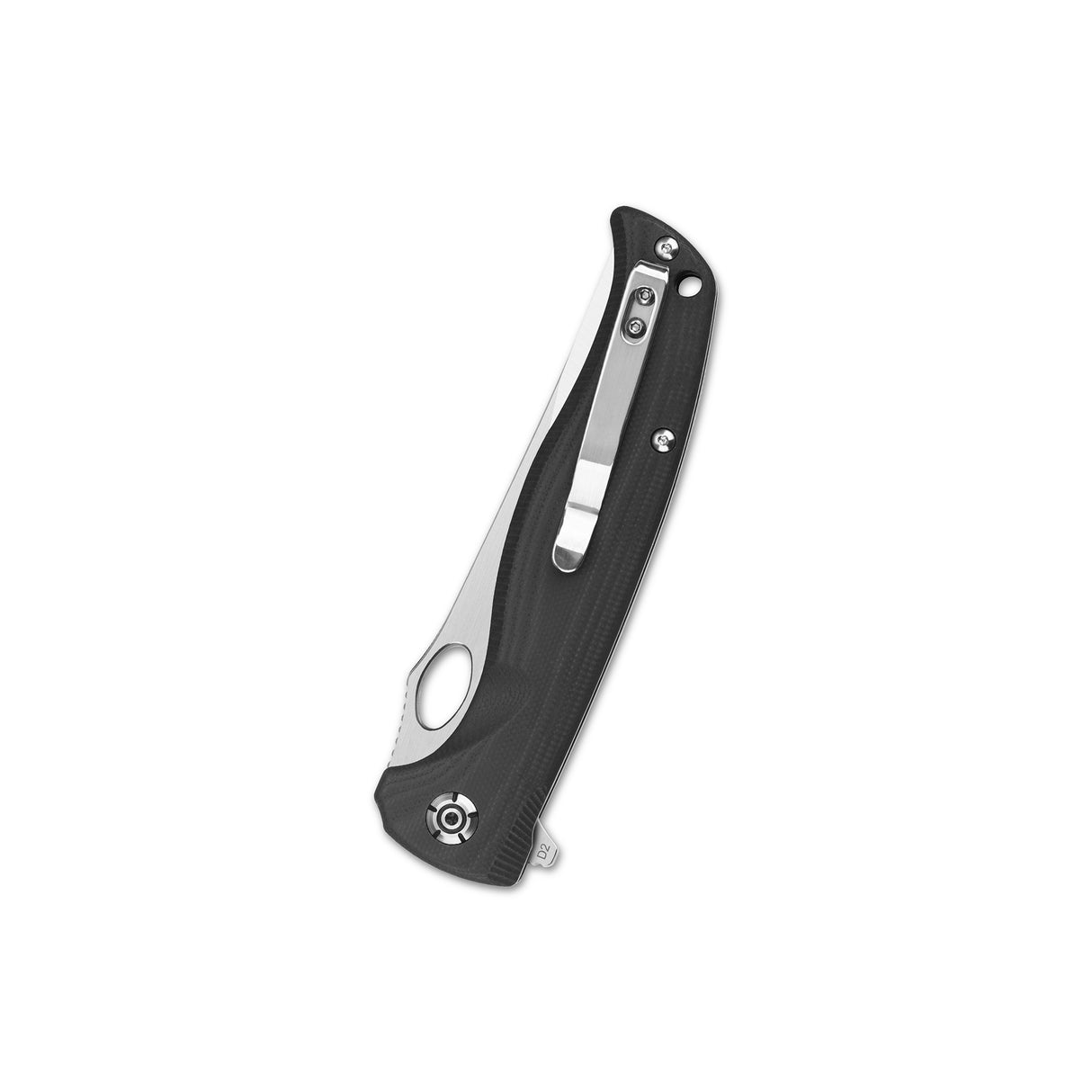 QSP Gavial Liner Lock Pocket Knife D2 Blade G10 Handle