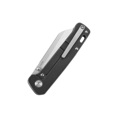 Compact QSP Penguin knife with 154CM blade and black titanium handle
