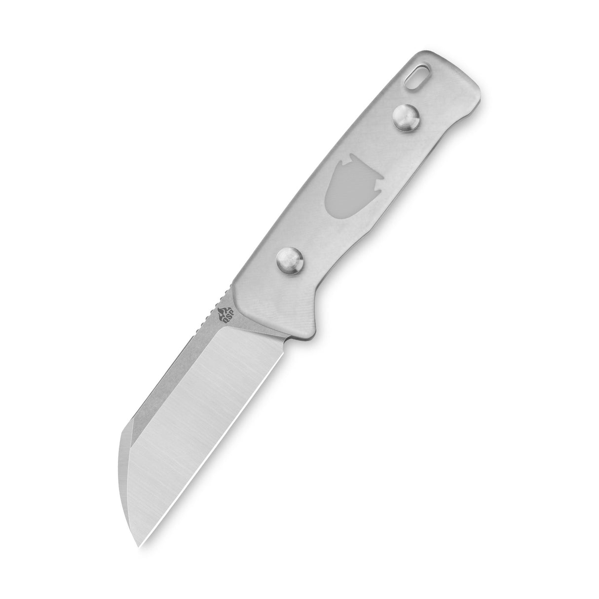 QSP Baby Penguin 14C28N blade Acrylic handle with Clip Slip sheath