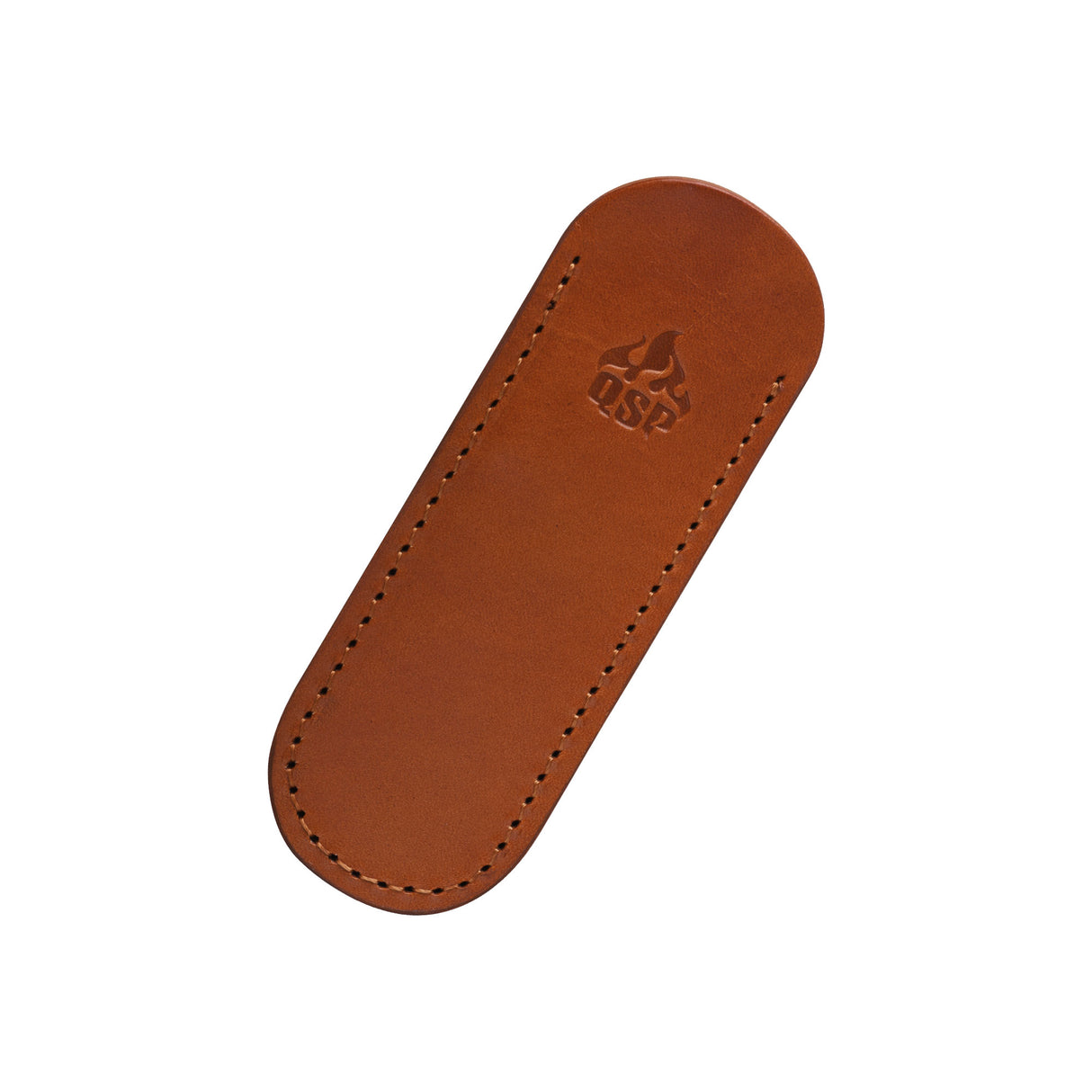 QSP Leather pouch/Clip Slip QS130BP Sheath/For Pocket EDC Fixed Blades