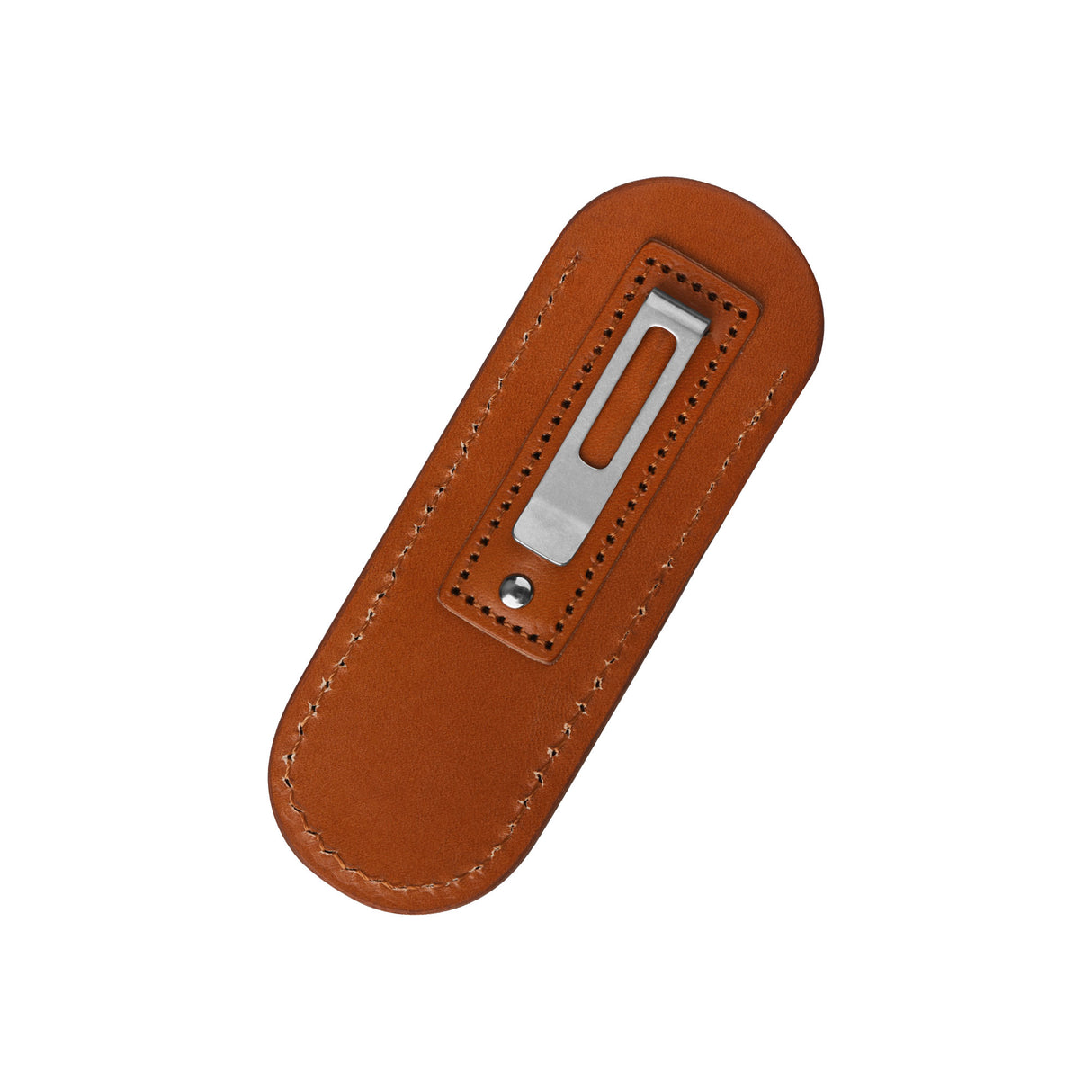 QSP Leather pouch/Clip Slip QS130BP Sheath/For Pocket EDC Fixed Blades