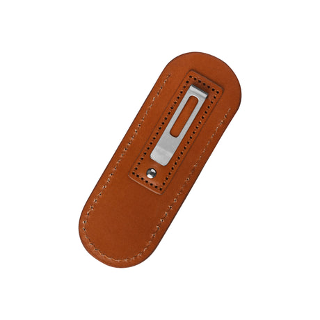 QSP Leather pouch/Clip Slip QS130BP Sheath/For Pocket EDC Fixed Blades