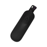 QSP Baby Penguin 14C28N blade Purple shredded CF handle with Clip Slip sheath