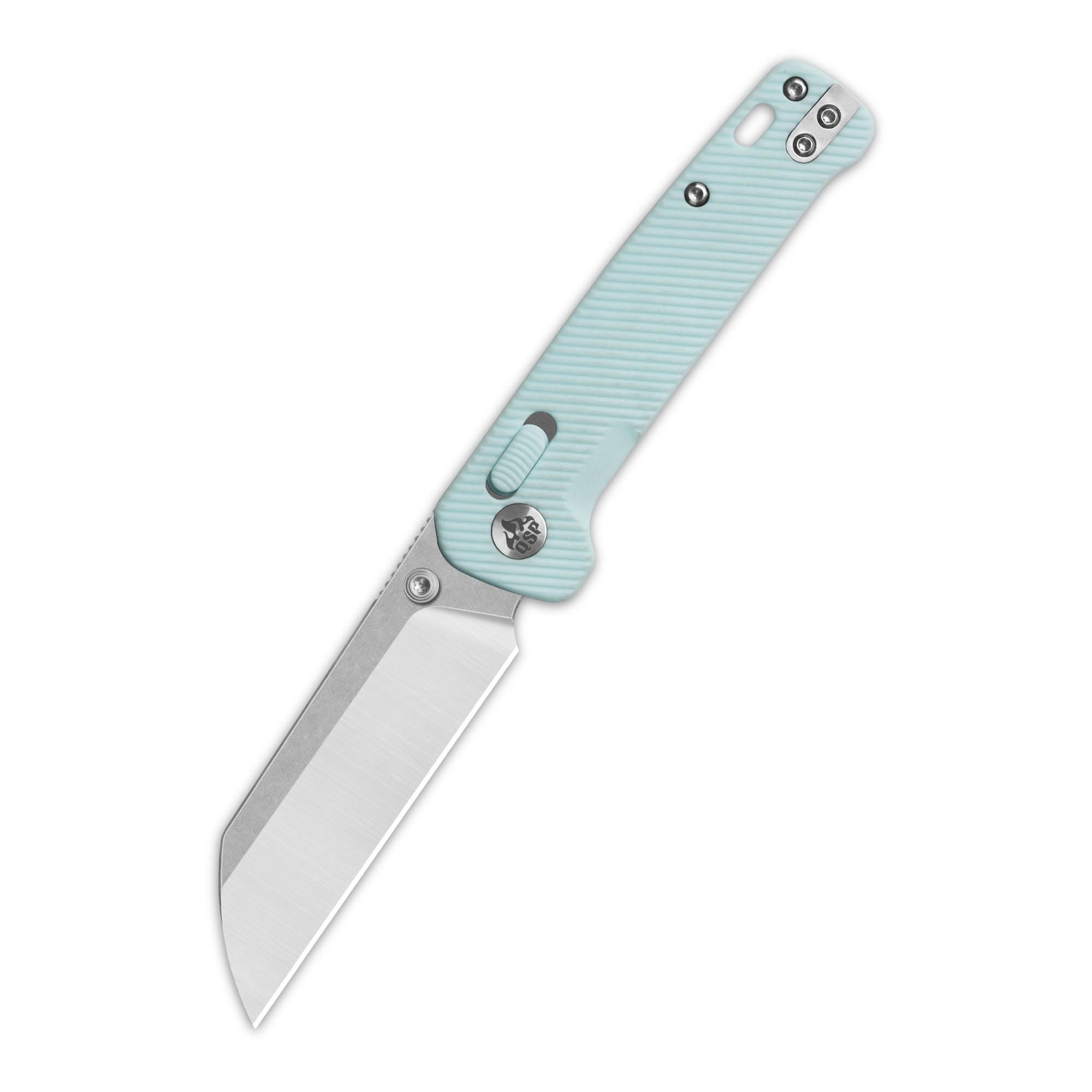 QSP Penguin Glyde | 14C28N Blade | ice Cream Blue FRN Handle – QSP