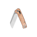 QSP Penguin Glyde Lock Pocket Knife 14C28N Blade G10 with Copper Foil Handle