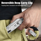 QSP Penguin Glyde Lock Pocket Knife 14C28N Blade G10 with Aluminum Foil Handle