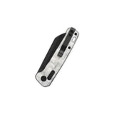 QSP Penuin Glyde Lock Pocket Knife 14C28N Blade G10 with Aluminum Foil Handle