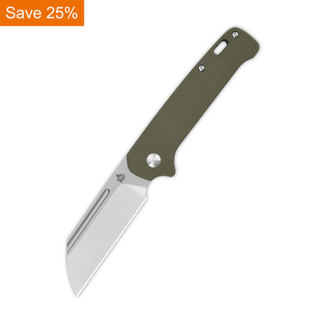 QSP Penguin Slip Joint 14C28N blade G10 Handle