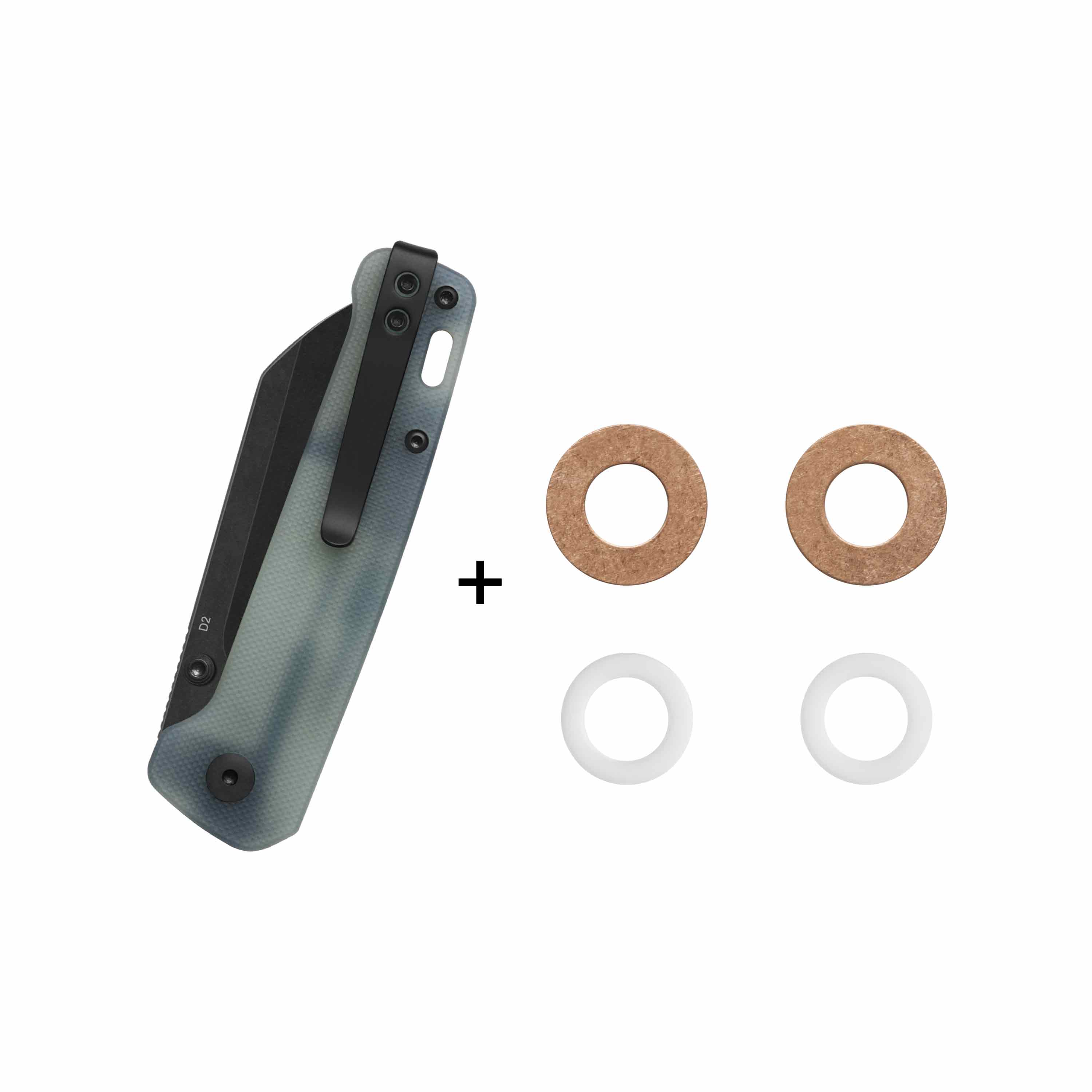 QSP Penguin V2 | D2 | Jade G10 | Liner Lock – QSP KNIFE
