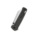 QSP Penguin Plus Frame Lock Pocket Knife 20CV Blade Carbon Fiber Foil with Ti Handle