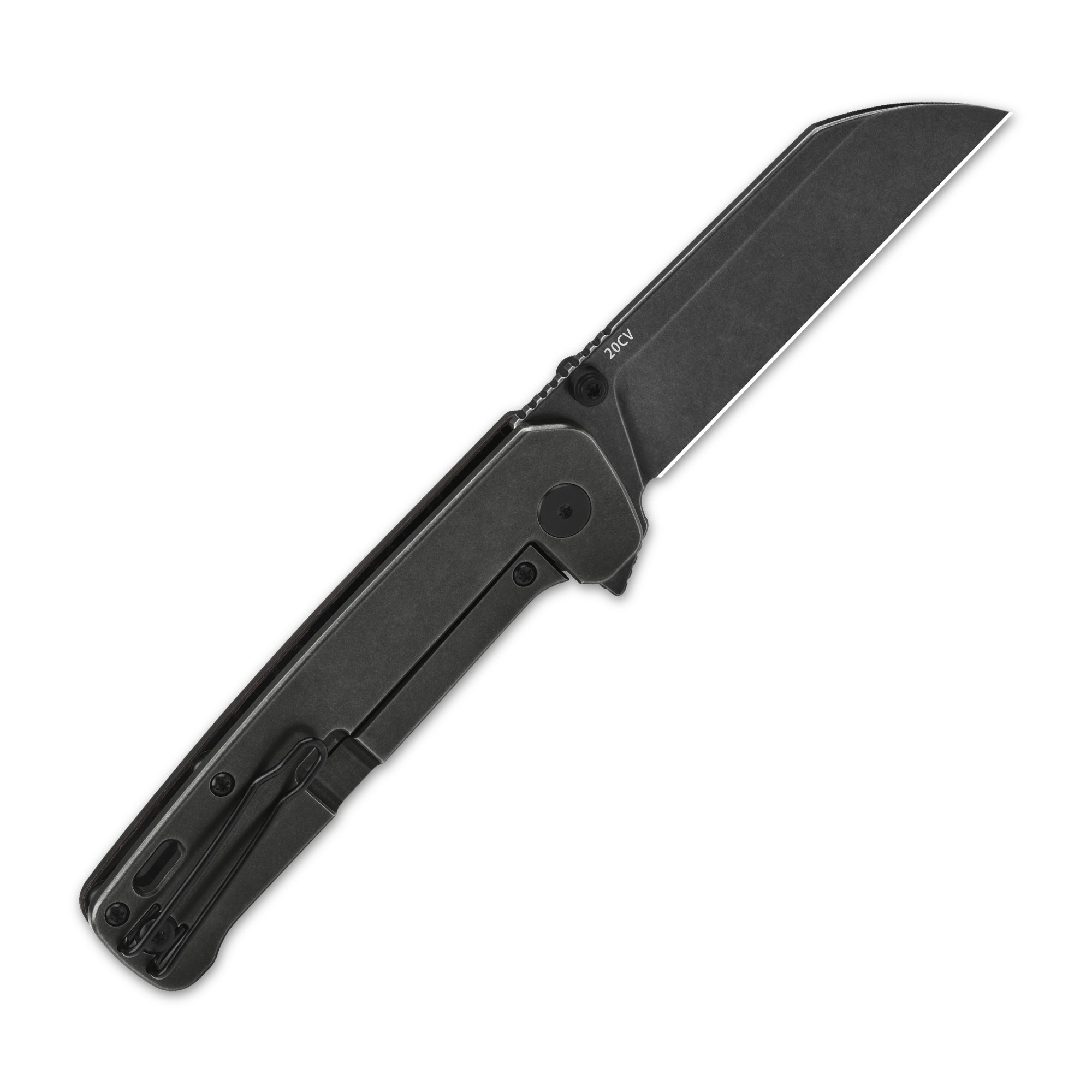 QSP Penguin Plus | 20CV | Copper Foil CF & Ti | Frame Lock – QSP KNIFE